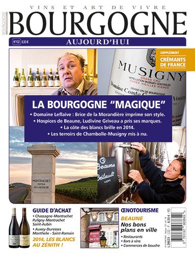 Couverture Bourgogne Aujourd'hui numéro 132