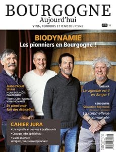 couverture Bourgogne Aujourd'hui numéro 159 - juin- juillet 2021